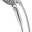 Pfister HydroFuse Handheld Shower Head with Magnetic Docking 6-Function High Pressure 2.5 GPM Polished Chrome Finish Hose Included for Bathroom Shower 016HFM01CC