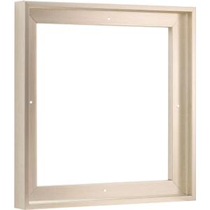 PIXY CANVAS Floater Frame 14x14 for 3/4 (0.75) inch Deep Canvas Paintings/Canvas Prints/Wood Canvas Panels/Wall Art/Wall Decor/Home Decor/Artwork (Champagne, 14 x 14 inch, Square)
