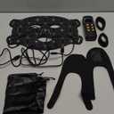 Red Light Therapy for Face and Neck, 8 Colors LED Face Mask Light Therapy with 850NM Near Infrared, 3000 mAh Rechargeable 6-In-1 Red Light Therapy Mask Set Skin Care Device for Skin Rejuvenation