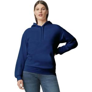 Gildan Adult Softstyle Hoodie Sweatshirt, Style GSF500 (Small, Navy)