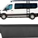 Front Left Door Molding Cover Trim Black | for Ford Transit 150 250 350 350 HD 2015-2019