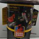 More Birds Giant Combo Screen Bird Feeder, Dual Seed Compartments, 10 Feeding Ports, 11 lb Bird Seed Capacity