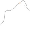 GM Genuine Parts 15809054 Automatic Transmission Fluid Cooler Upper Line