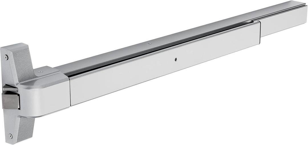 Dynasty Hardware Push Bar Panic Exit Device for Emergency Exit Doors Aluminum