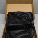 Compression Packing Cubes, 9 Set Packing Cubes for Travel Compression, Lightweight Compressible Package Organizer for Carry On and Suitcases, Black