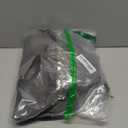 WdFour French Door Curtain, Window Blackout Curtain, Suitable for Front Doors, Side Doors, Door and Window Covers with Insulation and Thermal Insulation Functions. (25W x 70L Inch Dark Gray, 1 Panel)