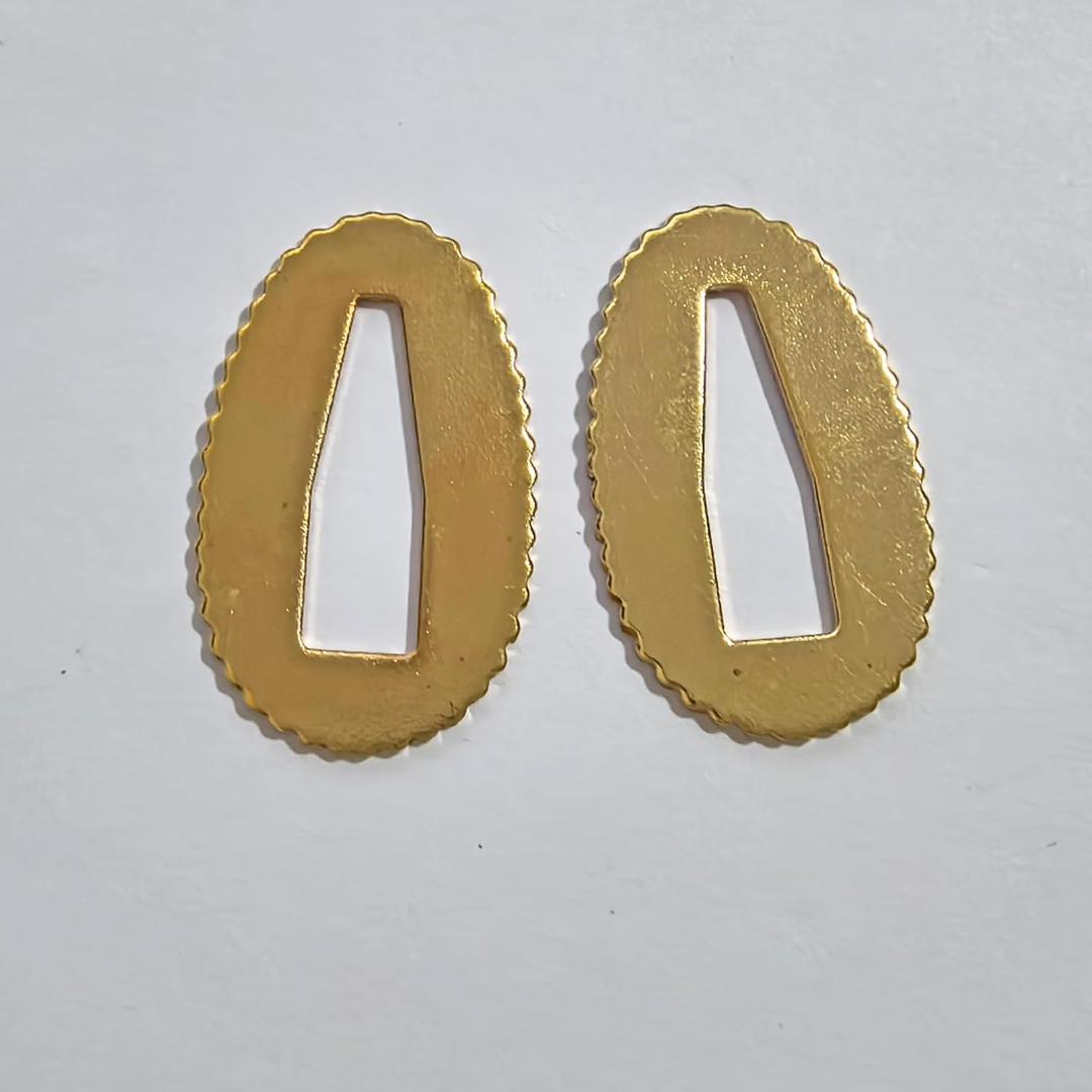 2-Pack Metal SEPPA DIY Accessories for Japanese Samurai Swords, Katana, wakizashi, and Short Swords