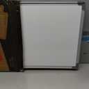 White Board Dry Erase 24" x 18", Magnetic Portable Foldable Whiteboard Double Sided Desktop Dry Erase Board Easel on Table Top with Holder for Classroom, Office, Homeschooling, School Supplies