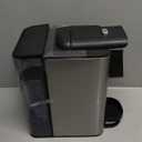 Hot & Iced Coffee Maker with Bold Setting, Single Serve Coffee Maker for K Cup and Grounds, 6-14 Oz Brew Sizes, 50 Oz Removable Water Tank, One Cup Coffee Machine with Reusable Filter, Black