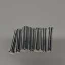 uxcell Single Hole Clevis Pins,10mm x 45mm Flat Head Zinc-Plating Steel 10 Pcs