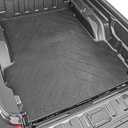 Rough Country Rubber Bed Mat for Jeep Gladiator JT (2020-2025) - Fits 5' (60") Bed, Non-Slip, Tear-Resistant Truck Bed Protection