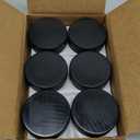Ice Hockey Pucks, 12pcs, Official Regulation, for Practicing and Classic Training, Diameter 3", Thickness 1", 6oz, Black