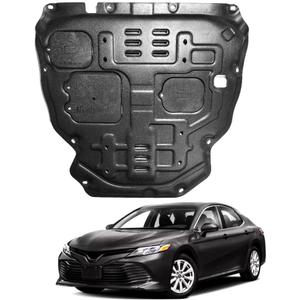 Front Engine Splash Shield Fit for Toyota Camry 2018 2019 2020 2021 2022 2023 Skid Plate Suitable for Camry Engine Guard Cover Mud Flaps Directly Replace Original One Black