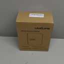 Uniclife 20 Position Key Cabinet with Combination Lock Resettable Black Digital Security Storage Box Steel Key Organizer with Colorful Key Tag Labels Stickers and Hooks