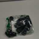 Chair Leg Tips Caps Non-Slip Rubber Leg Tips 1 Inner Diameter Furnigear -Black Chair Leg Floor Protectors Round, 16 Pack