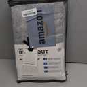 100% Blackout Shield Linen Blackout Curtains for Bedroom 84 Inches Long, Back Tab/Rod Pocket Living Room Drapes, Thermal Insulated Blackout Curtains 2 Panels Set, 50" W x 84" L, Grey