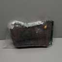 Suede Shoulder Bag for Women Retro Crescent Woven Hobo Purses Slouchy Crossbody Handbag with Adjustable Strap