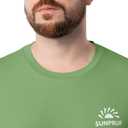 ColdPruf Men's Sunpruf Short Sleeve Performance Sun Protection UPF 30 T-Shirt (Green, M)