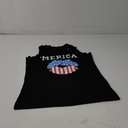 Aoochasliy Tank Tops for Women Summer Women American Flag Tank Tops USA Flag Stars Stripes Printed Sleeveless T-Shirt Tee Tops, Small