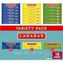 LARABAR Fruit & Nut Bars Variety Pack 18 Count (1.6 oz Each), Blueberry Muffin Lemon Apple Pie, Vegan Gluten Free Dairy Free Plant Based, Granola Snack Bars Breakfast Snacks For Adults (EXP 01/08/26)
