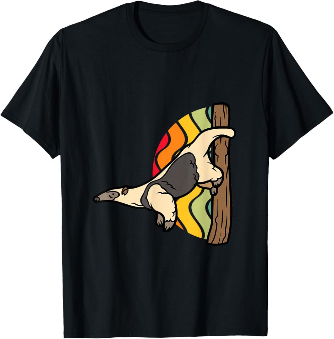 Tamandua Animal Retro Men Women Kids T-Shirt M