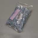 2 x Dusty Blue Velvet Ribbon Christmas Bow 5 x 7 Inches Premade Blue Bows for Christmas Tree Hanging Decorations Gift Wrapping Wreaths Crafts Outdoor Indoor Home Decor Wedding, Pack of 24