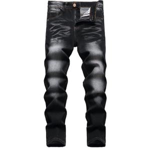 JUNBAOSS Men's Slim Fit Jeans Stretch Ripped Skinny Jeans for Men, Fashion Straight Leg Comfort Flex Waist Casual Pants (42)