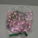 Liitrton 15 PCS Heart Shaped Decorations for Christmas Tree Party Decor Valentine's Day Hanging Ornaments (Pink)
