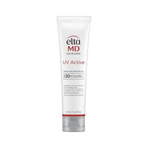 EltaMD UV Active 100% Mineral Sunscreen, SPF 50+ Full Body Sunscreen for Active Lifestyles, Water Resistant Up to 80 Minutes, 3.0 oz Tube