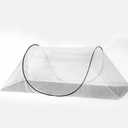 200 * 80 * 56 Large Size nets Foldable Mosquito net, Ultra Light pop-up Mosquito net, Portable Camping Tent, Easy and Fast Installation (Black)