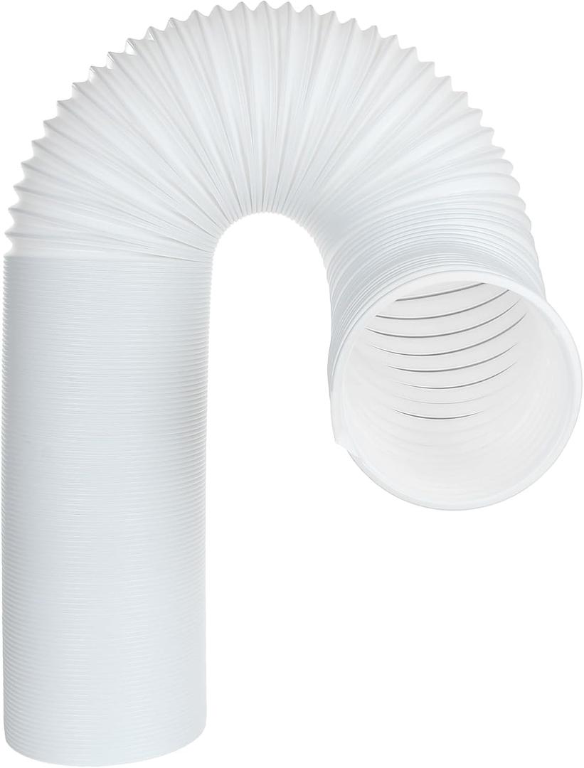 SENENQU Portable Air Conditioner Universal Exhaust Hose 5 Inch Diameter 59" Long Clockwise Thread Room Airconditioner AC Vent Replacement Tube