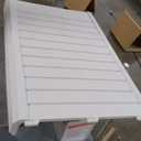 YITAHOME Outdoor Horizontal Storage Sheds w/o Shelf, 35 Cu Ft Lockable Resin Waterproof Shed, Ideal for Garden Tools, Easy to Assemble, Light Gray