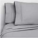 Member's Mark 100% Cotton Flannel Sheet Set Queen Dark Gray Design (48"x96")