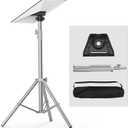 Starlink Gen 3 Tripod Stand, Stainless Steel Mount Supports Gen 3/V4 and Standard Kickstand Dish, Includes Pipe Adapter, Height Adjustable from 2.6 to 4.2Feet, Portable Starlink Accessories