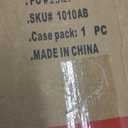 GTPBAO Charcoal Fire Mesh Screen Curtain, Single Panel Fireplace Screen Flat for Log Wood Burner/Flame Furnace, Black 96×76cm