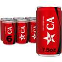 Coke Zero Sugar Mini-Can 7.5 fl oz, 6 Pack, Best By: JUL 13 2026