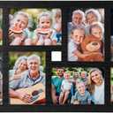 8-Opening Collage Picture Frame for 5x7 & 5x5 Photos  Large Black Wall Frame for Home Dcor  Multi Photo Display for Family, Living Room, or Hallway  Hangs Vertically or Horizontally