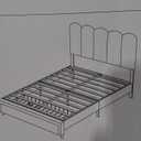 Garvee Twin Bed, PHO_33LXGGAY, 42*74In, Pink