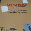 Dog Playpen Outdoor, 8 Panels 40" High Heavy Duty Metal Dog Pen, Pet Fence for Large/Medium/Small Dogs, with Doors Foldable Metal Dog Fence Exercise Pen for RV, Camping, Yard