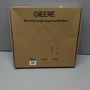 24 Inch Large Squirrel Baffle for Bird Feeder Pole, Squirrel Proof Bird Feeders Baffle with Metal Frame, Outside Squirrel Stopper & Bird House Guard for Shepherds Hook, Black, 1 Pack