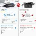 19V 65W Power Supply for Intel NUC FSP065-10AABA: UL Listed Extra Long 12Ft Cord Power Adapter Barebone System Mini PC NUC10i7FNB NUC8i3BEK NUC8I7BEH NUC8i5BEH NUC8i5BEK NUC7I5BNK NUC7i5BNH