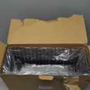 4 Set [EXTRA LARGE] Hanging Wall Mount Storage Baskets with Adhesive Hooks & Steel Hooks, Multiuse Sturdy Wire Metal Organizing Baskets for Home Kitchen Bathroom Pantry Utility Organizer, Black