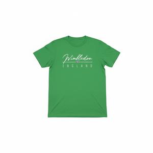Green Wimbledon England T-Shirt, Small 