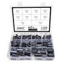 400V 10Values Electrolytic Capacitor Assortment 158pcs Kit 1uF to 100uF Aluminum Capacitors 1uF 2.2uF 3.3uF 4.7uF 6.8uF 10uF 22uF 33uF 47uF 100uF