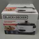 BLACK+DECKER 6-Cup Rice Cooker, RC506, 3-cup Uncooked Rice, Steaming Basket, Removable Non-Stick Bowl, One Touch