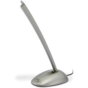 Cyber Acoustics 3.5mm Computer Desktop Microphone/Unidirectional Noise Cancelling Mic (CVL-1064),Silver
