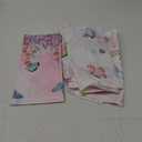 Butterfly Birthday Party Supplies Disposable Paper Plates Napkins Cups Tablecloth and Banner for Butterfly Girl Party Birthday Decorations, Serve 25
