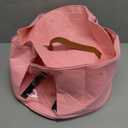 Chunful Hat Box Storage for Women Large Storage Bag for Wide Brim Sun, Cowboy and Foldable Space Saving Travel Hat Organizer Bag with Lid(Pink,Height 10.2 Inches)