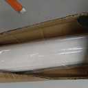 LazBlinds No Drill Cordless Roman Shades for Windows, 40" W x 60" H, White