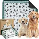 Gardner Pet Washable Dog Pee Pads, 36'' x 36'' Non Slip Dog Mats with Great Urine Absorption, Reusable Puppy Pee Pads for Potty Training - 2 Pack